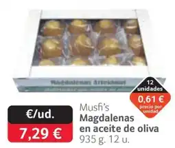 GM Cash & Carry Musfi's magdalenas en aceite de oliva oferta