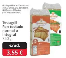 GM Cash & Carry Dietosta pan tostado oferta