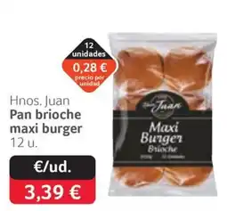 GM Cash & Carry Hnos. Juan pan brioche maxi burger oferta