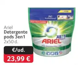GM Cash & Carry Ariel Detergente pods 3en1 oferta