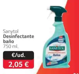 GM Cash & Carry Sanytol Desinfectante baño oferta