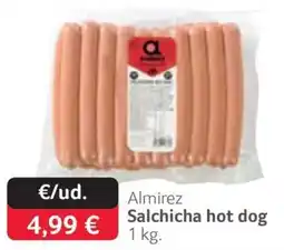 GM Cash & Carry Almirez Salchicha hot dog oferta