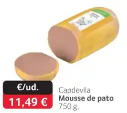 GM Cash & Carry Capdevila mousse de pato oferta