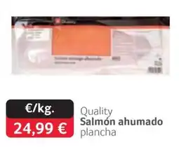 GM Cash & Carry Quality Salmón ahumado plancha oferta