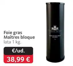 GM Cash & Carry Maîtres bloque oferta