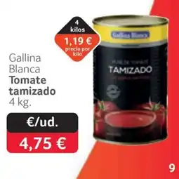GM Cash & Carry Gallina Blanca tomate tamizado oferta
