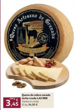 Alcampo Gold - queso de cabra curado leche cruda oferta