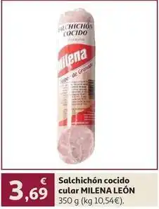 Alcampo Salchichon cocido cular oferta