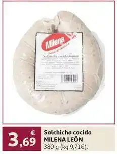Alcampo Salchicha cocida oferta