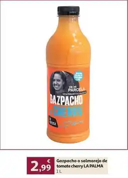 Alcampo Palma - gazpacho o salmorejo de tomate cherry oferta