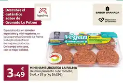 Alcampo Palma - mini hamburguesa la oferta