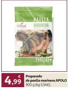 Alcampo Apolo - preparado de paella marinera oferta