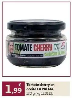 Alcampo Palma - tomate cherry en aceite oferta