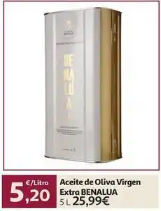 Alcampo Benalúa - aceite de oliva virgen extra oferta