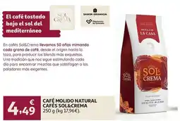 Alcampo Origen - café molido natural oferta