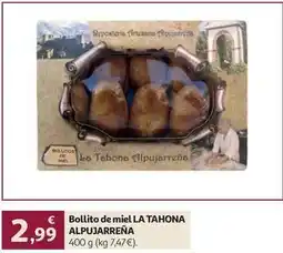 Alcampo Bollito de miel oferta