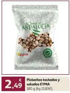 Alcampo El sabor - pistachos tostados y salados oferta