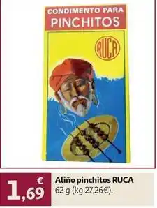 Alcampo Aliño pinchitos oferta