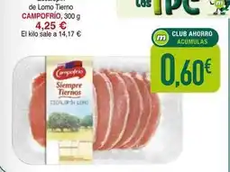 Masymas Campofrío - de lomo tierno oferta