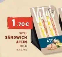 Masymas Vital - sandwich atun oferta