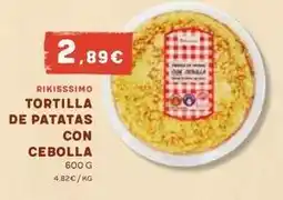 Masymas Rikisssimo - tortilla de patatas con cebolla oferta