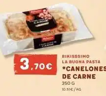 Masymas Rikisssimo - canelones de carne oferta