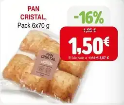 Masymas Cristal - pan oferta