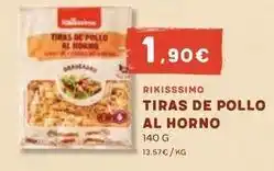 Masymas Rikisssimo - tiras de pollo al horno oferta