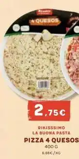 Masymas Rikisssimo - pizza 4 quesos oferta