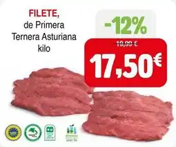 Masymas Asturiana - filete, de primera ternera oferta