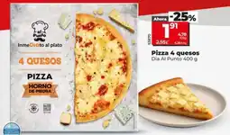 Dia Dia al punto - pizza 4 quesos oferta