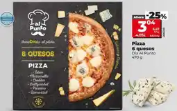 Dia Dia al punto - pizza 6 quesos oferta