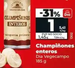Dia Dia vegecampo - champiñones enteros oferta