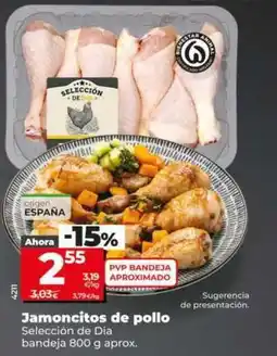 Dia Seleccion de dia - jamoncitos de pollo oferta