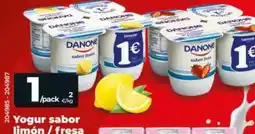 Dia Danone - yogur sabor limon/fresa oferta