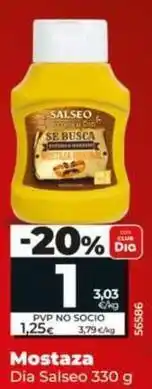 Dia Dia salseo - mostaza oferta