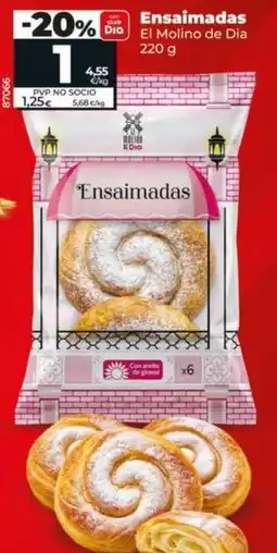 Dia El molino de dia - ensaimadas oferta