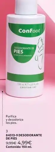 Cristian Lay Desodorante de pies oferta