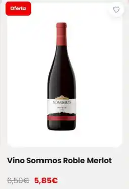 Vinalium Vino sommos roble merlot oferta