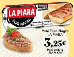 Gadis La Piara tapa negra oferta