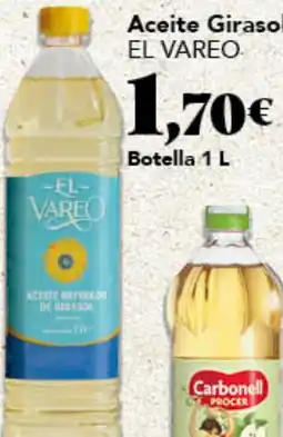 Gadis El Vareo aceite girasol oferta