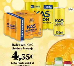 Gadis Kas refresco limon o naranja oferta