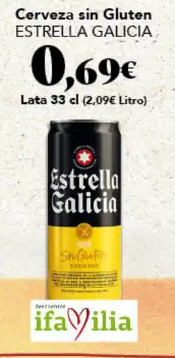 Gadis Estrella Galicia Cerveza sin Gluten oferta