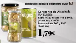 Gadis Ifa eliges corazones de alcachofa oferta