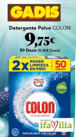 Gadis Gadis Detergente Polvo Colon oferta