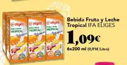 Gadis Ifa eliges bebida fruta y leche tropical oferta