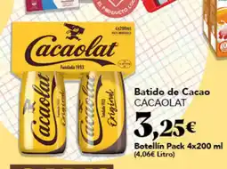 Gadis Cacaolat batido de cacao oferta