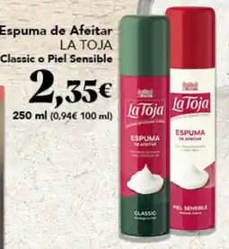 Gadis La Toja espuma de afeitar oferta