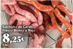 Gadis Salchicha de Cerdo Fresca Blanca o Roja oferta