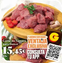 Gadis Carne de Ternera para Guisar oferta